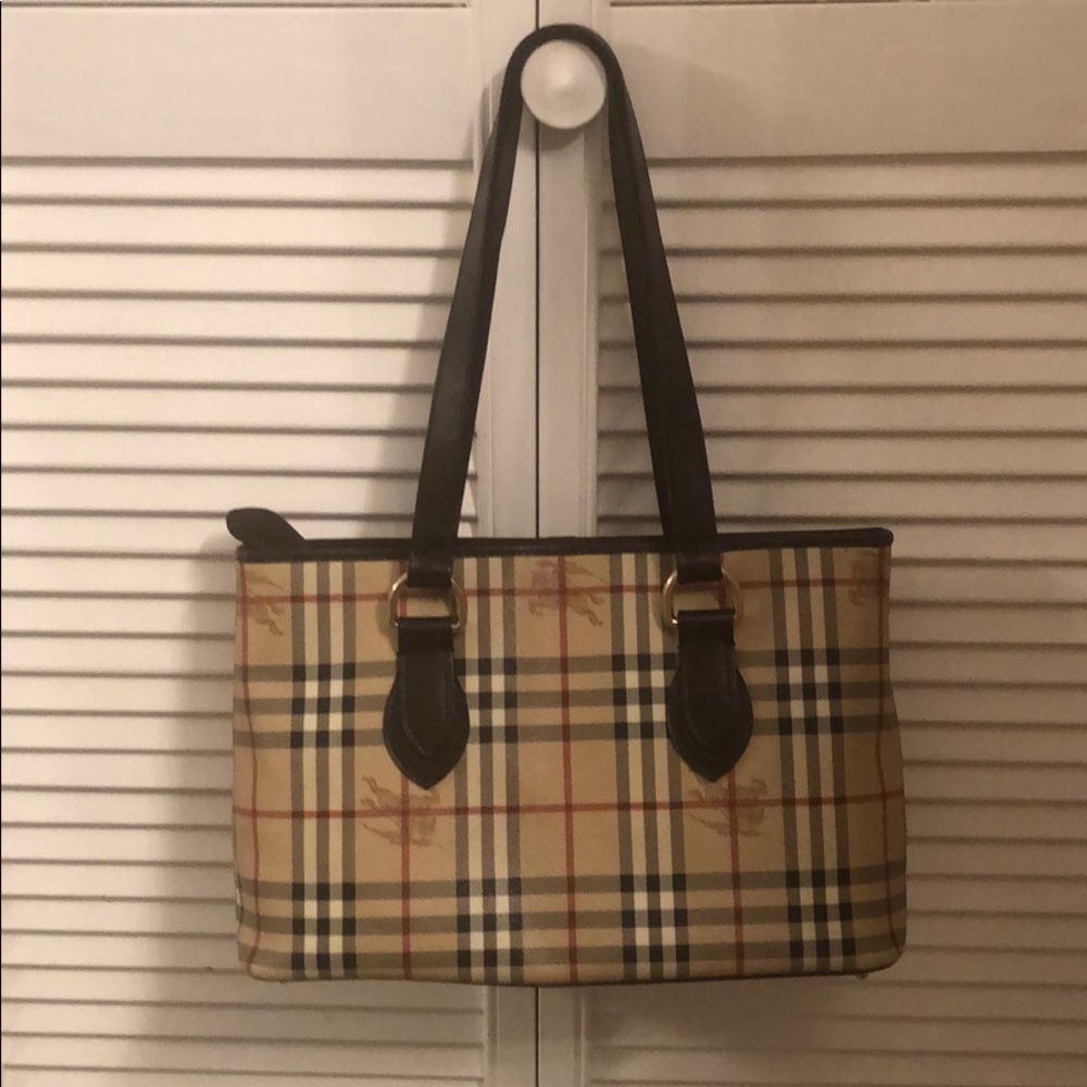 Burberry Haymarket Tote